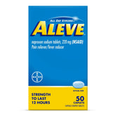Aleve Caplets Naproxen Sodium Pain Reliever